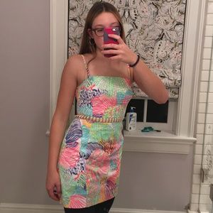 Lilly Pulitzer Mini Dress with Cut Outs